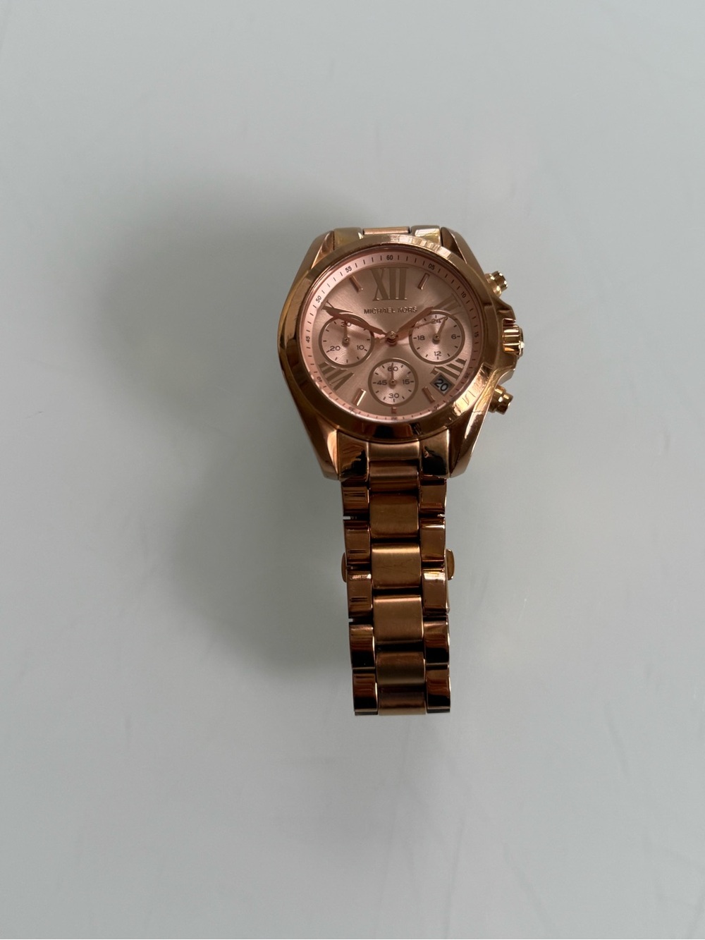 Michael Kors Rose Gold Stainless Steel Women's Bracelet Watch